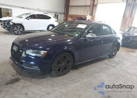 2014 Audi S4 3.0T Premium Plus from USA, damaged, VIN WAUBGAFL6EA035488